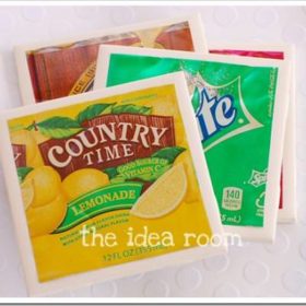 Soda Can Coasters Tutorial