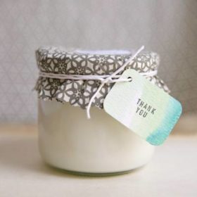 Soy Candle Wedding Favor