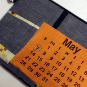 Special Date Zippered Pouch