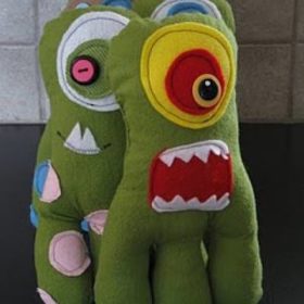 Stuffed Monster Dolls {Party Gift Ideas}