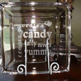 Subway Art Candy Dish