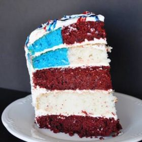 Flag Cake Tutorial {Flag Cake Recipes}