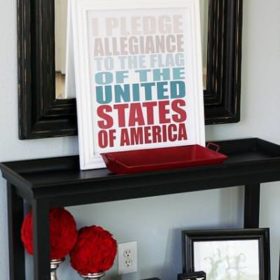 I Pledge Allegiance Print {Fourth of July}