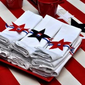 Patriotic Napkin Rings {DIY Decor}