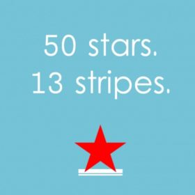 Stars and Stripes Printable {Fourth of July}