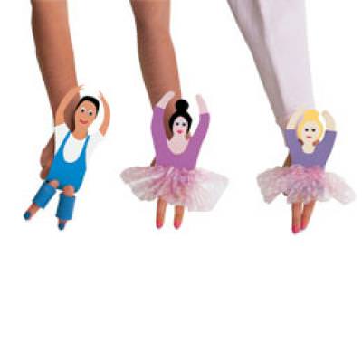 Ballerina Puppets {Craft Ideas for Home}
