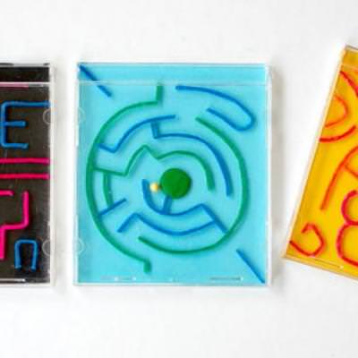 CD Case Labyrinth {Fun Games}