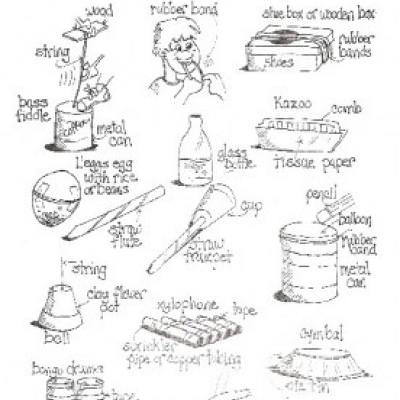 Handmade Instruments {Homemade Toys}