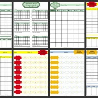 Homeschool Planning Pages {Free Printables}
