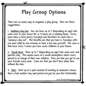 How To Organize a Play Group {Parenting}