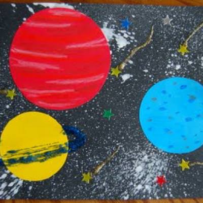 "Out of This World" Craft  {Kids Activity}