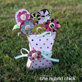 Bouquet of Paper Flowers for Mom {things to make}