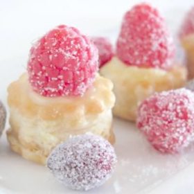 Frosted Raspberry and Creme Bites {Mother's Day Recipe}