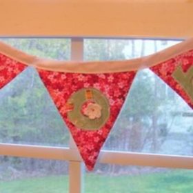 How to Make a Mother's Day Banner {bunting}