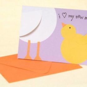 'I Heart My New Mom' Mothers Day Card