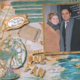 Biggest Fan Scrapbook Layout Ideas {Simple Scrapbook Layouts}