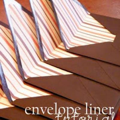 Envelope Liner Tutorial {Envelope}