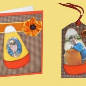 Free Candy Corn Paper Piecing Pattern {Template For Cards}