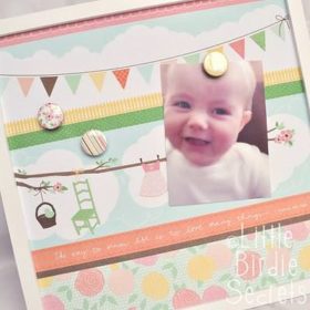 Magnetic Scrapbook Page Tutorial {Scrapbooking Idea}