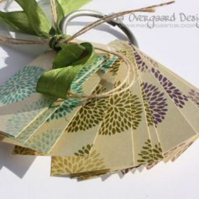 Manilla Tags & Beautiful Stamps {Stamping Ideas}