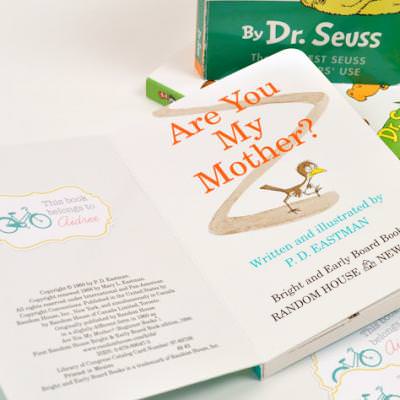 Print & Cut Book Labels {Silhouette}