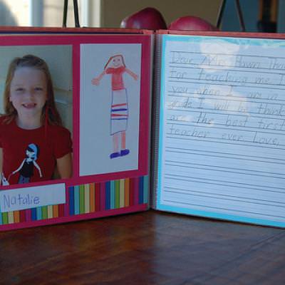 Teacher Appreciation Scrapbook {Scrap Book}