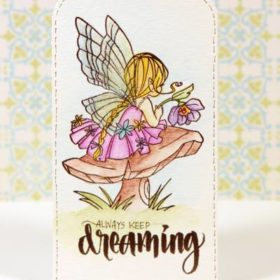 Watercolor Bookmarks and Tags {Stamping Video}