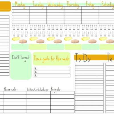 7 days-At-A-Seem No cost Printable Calendar Absolutely free Printable photograph about Week at a Glance Template identify 7 days-At-A-Glimpse Free of charge Printable Calendar No cost Printable