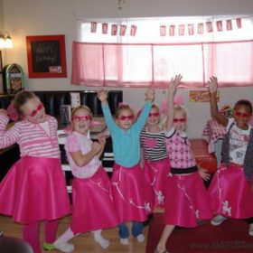 50's Sock Hop Party {Kids Birthday Games}