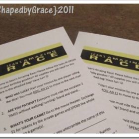 Amazing Race {Birthday Party Games}