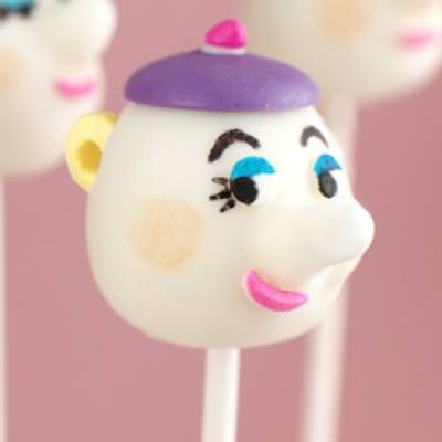 Beauty and the Beast Cake Pops {Party Food}