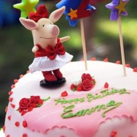Celebrating With Olivia {Girls Birthday Party Theme}