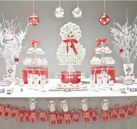 Christmas Themed Baby Shower