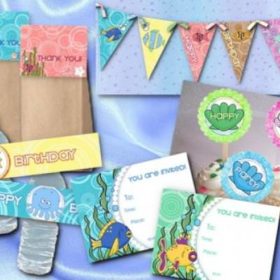 Free Under the Sea Birthday Printables {Party Time}