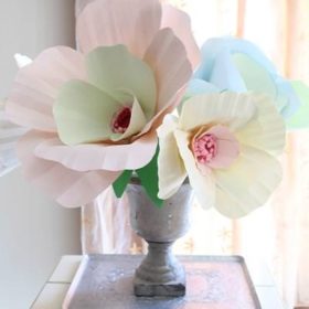 Giant Paper Flower Bouquet {Centerpiece}