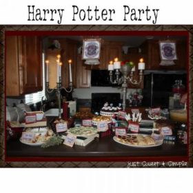 Harry Potter Themed Party {with Printables}