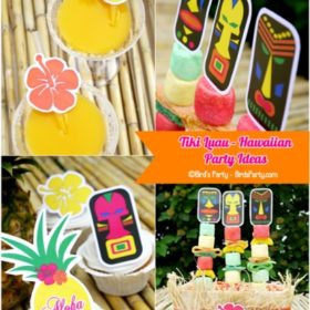 Hawaiian Tiki Luau {Teen Party Ideas}