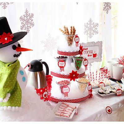 Hot Cocoa Bar {Party Food}