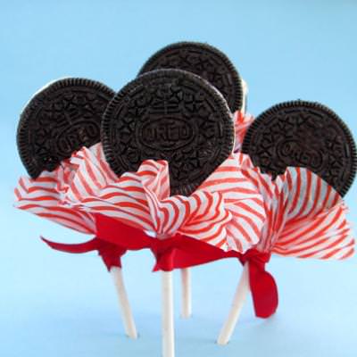 Ice Cream Sandwich on a Stick {Party Food}