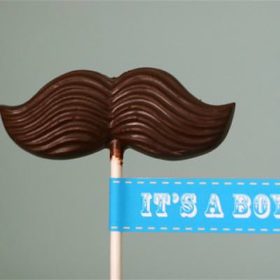 Mustache Baby Shower Favors {Boy Baby Shower}