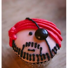 Pirate Cupcakes {Birthday Cupcakes}