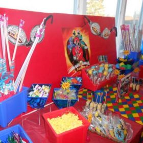 Power Ranger Birthday Party Spread {Boy or Girl Party Theme Idea}