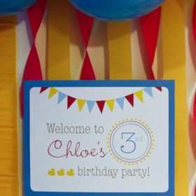 Rubber Duck Party {Birthday Party Games}