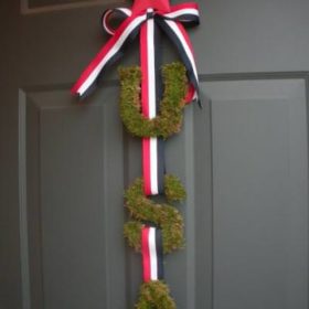 USA Door Wreath {4th of July}