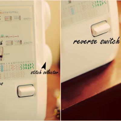 Understanding Parts of A Sewing Machine {how to sew}