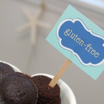 Allergy-Free Food Labels {Party Printables}