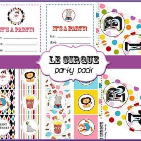 Circus Party Printables {Free Stuff}