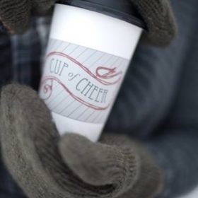 Cup of Cheer Sleeve {Printable}