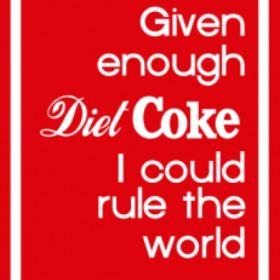 Diet Coke Printable