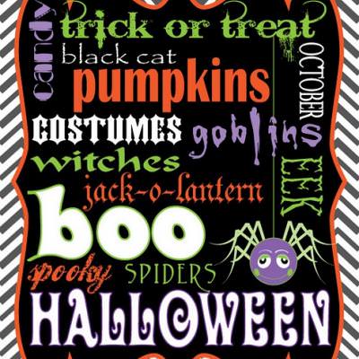 Totally free Chevron Halloween Subway Artwork Halloween Printable image relating to Subway Art Printable known as No cost Chevron Halloween Subway Artwork Halloween Printable